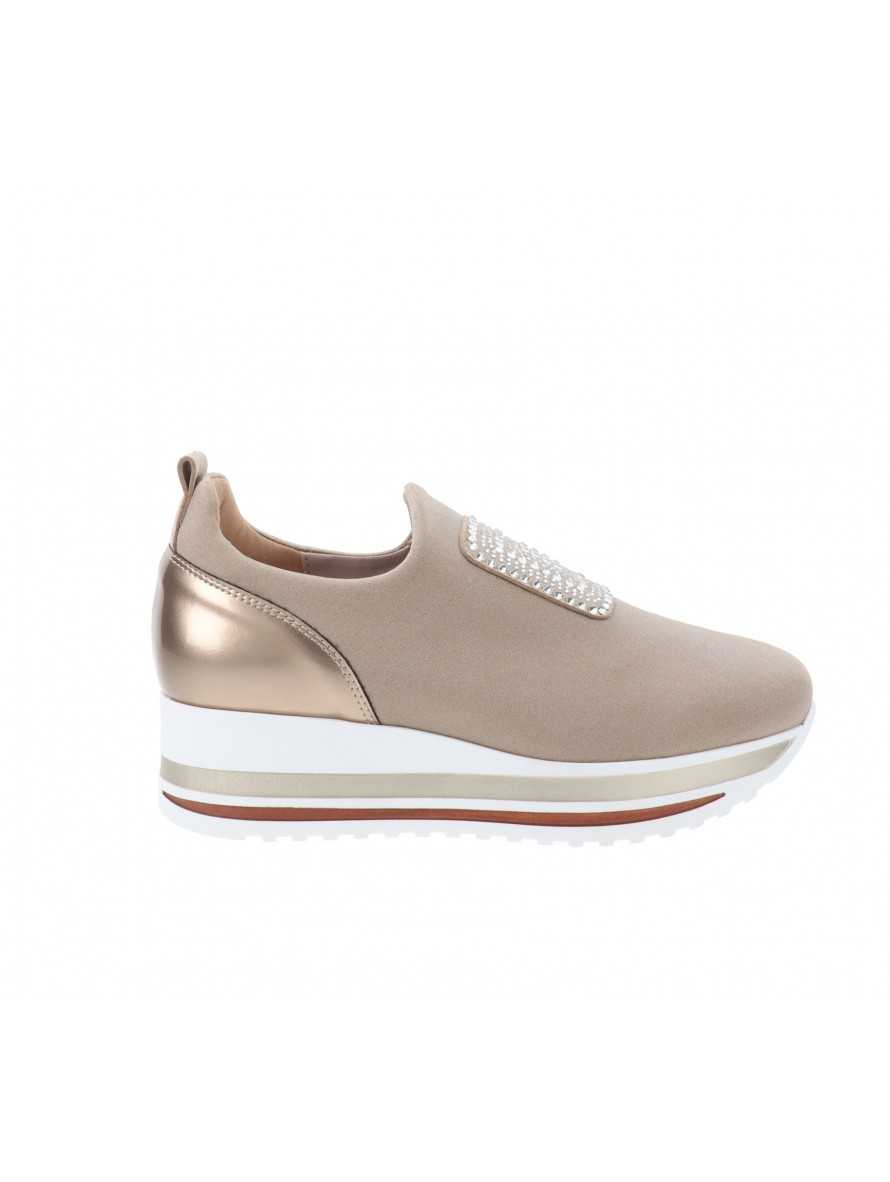 Cinzia Soft - Women's Fabric Sneakers-Sneakers-LaScarpaShop