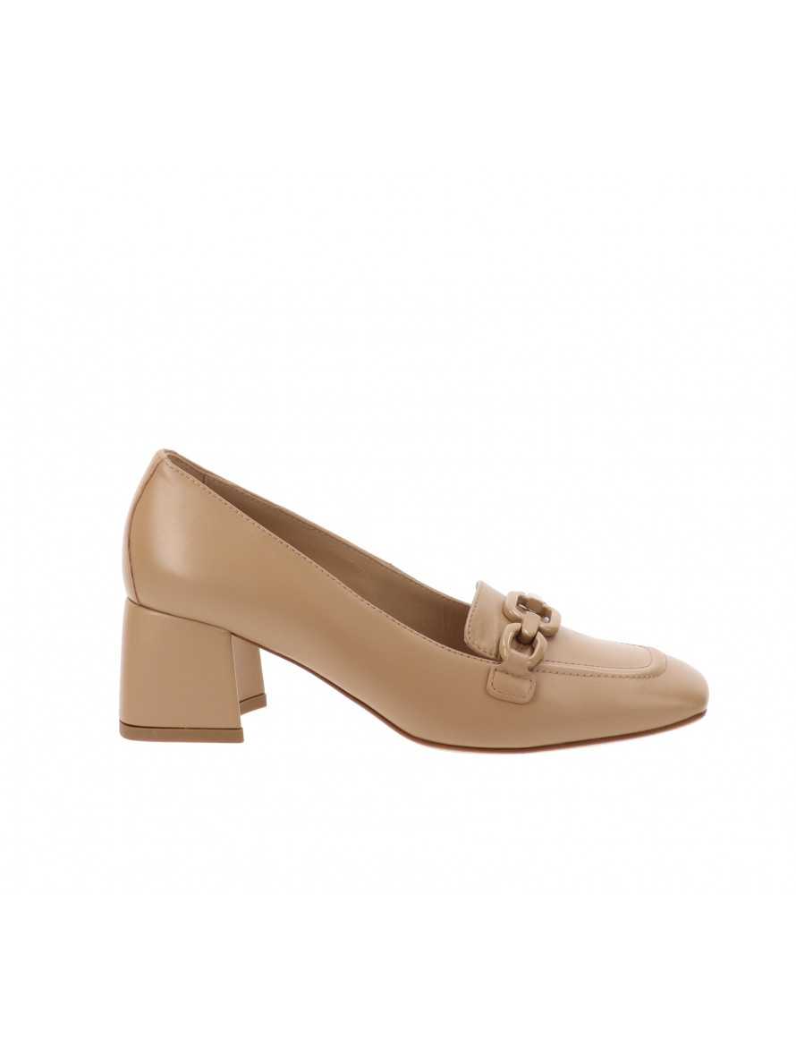 NeroGiardini - Women's leather heeled shoes-Heeled shoes-LaScarpaShop