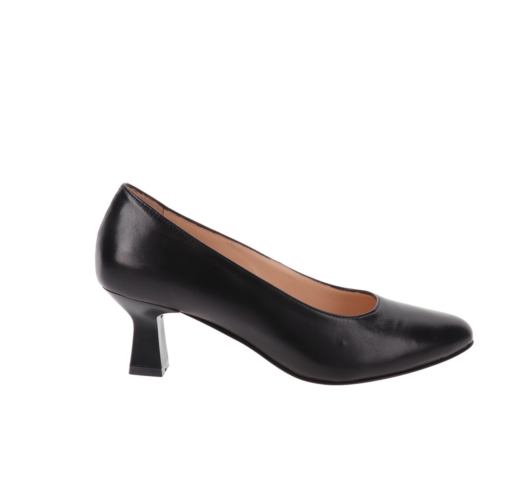 Valleverde - Women's leather heeled shoes-Heeled shoes-LaScarpaShop